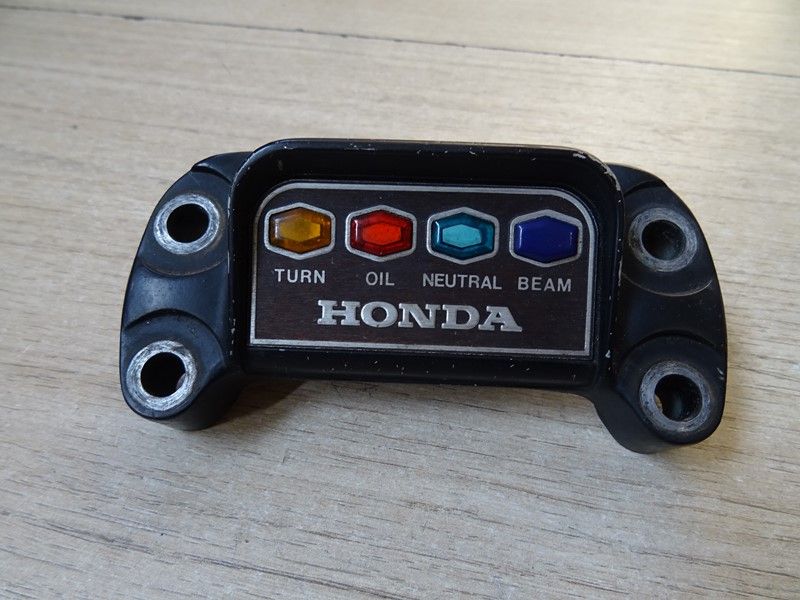 Pontet de fourche avec voyants tableau de bord Honda CB 350 Four 1972/1974