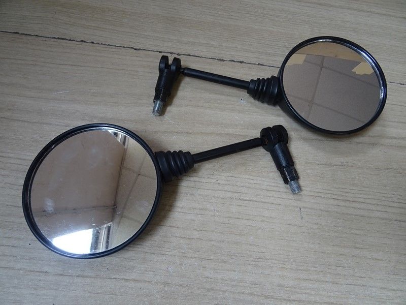 Paire de rétroviseurs adaptable type cafe racer Motos diverses