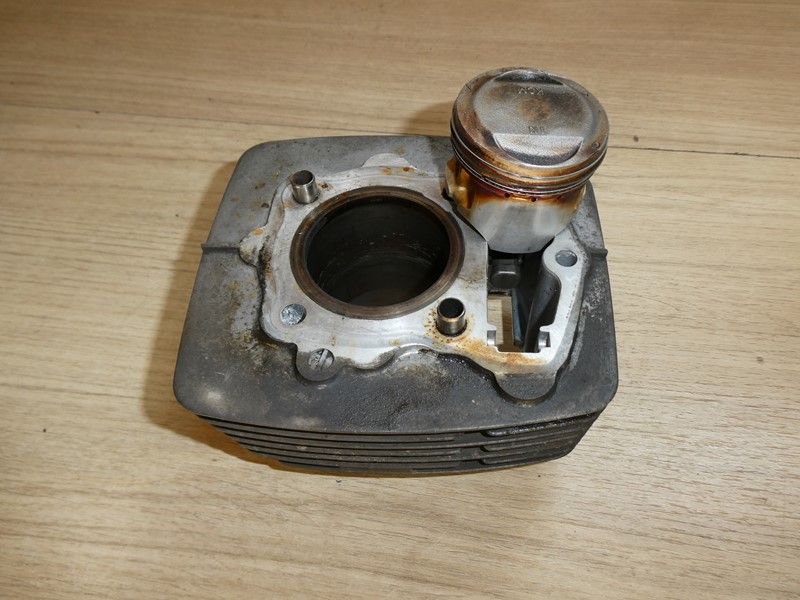 Ensemble cylindre piston Honda 125 XLR JD16A 1993/1999