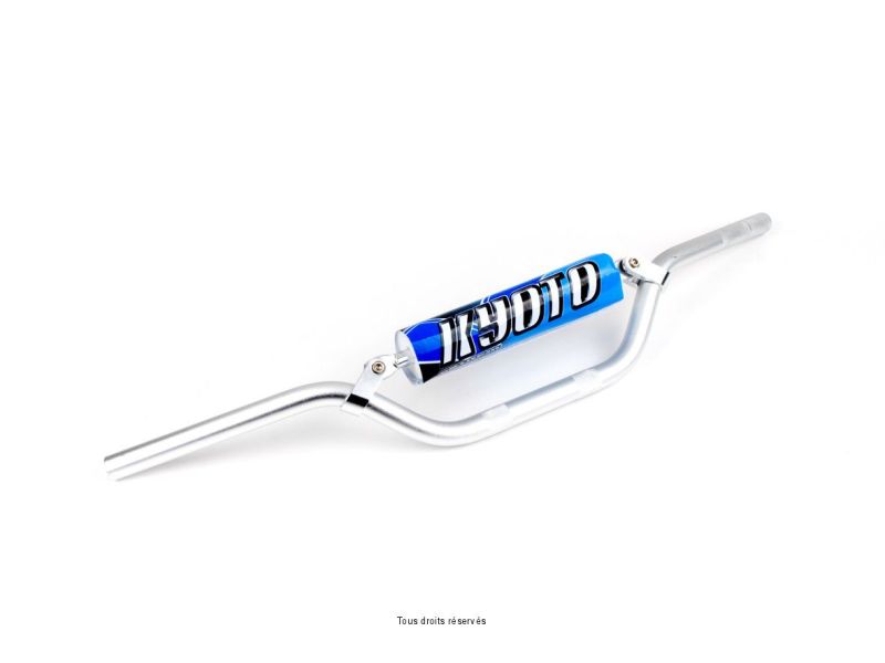 Guidon Mini Alu6061-t6 + Barre Longueur: 710mm/Hauteur: 100mm Ø : 22,2mm + mousse1
