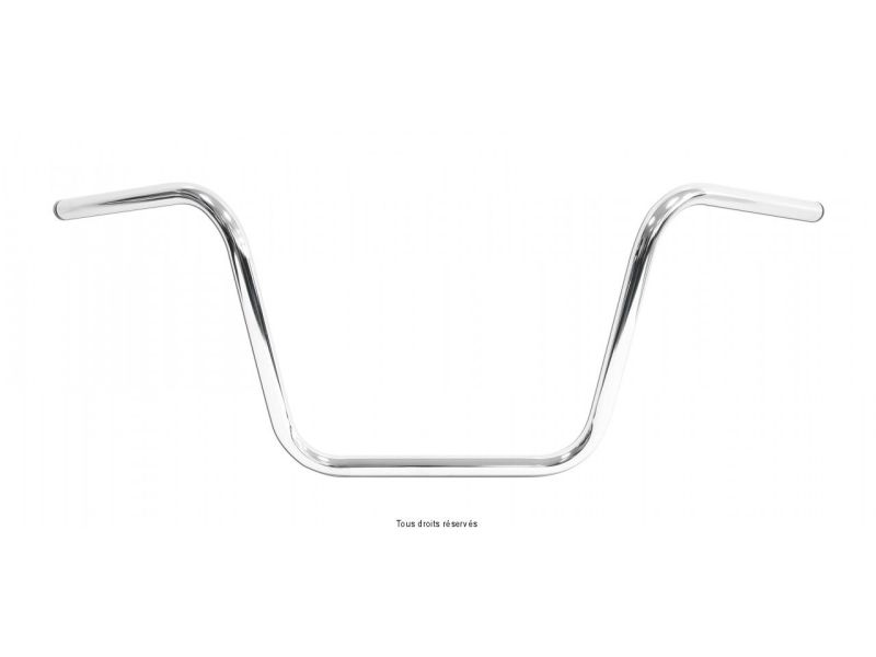 Guidon Custom Apehanger Médium L89-24-H30 Ø22mm0