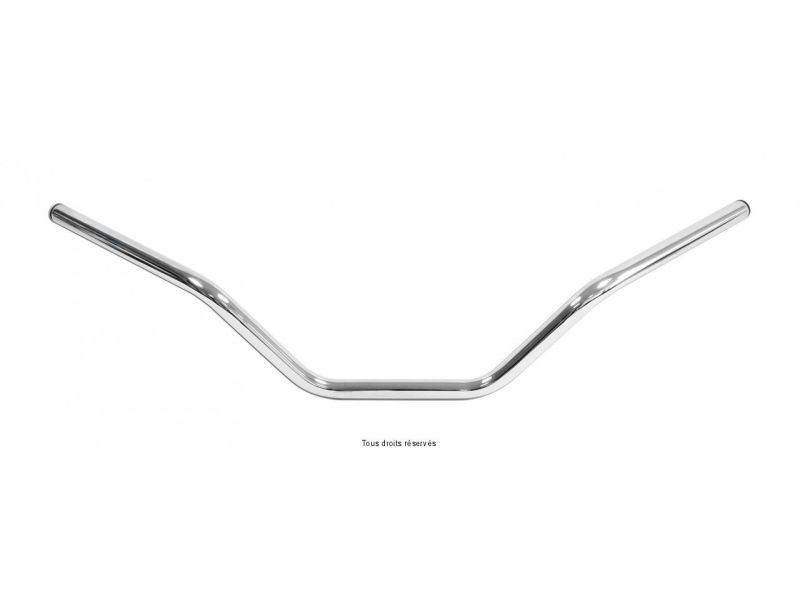 Guidon Custom Cintré  L80-17-H20 Ø22mm0
