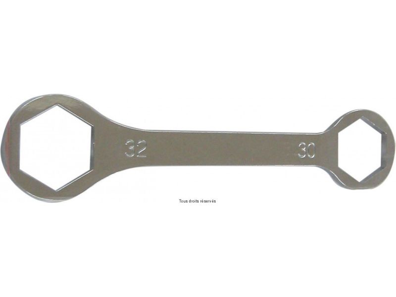 Clé Axe Roue AR 30mm/32mm 6 pans  0