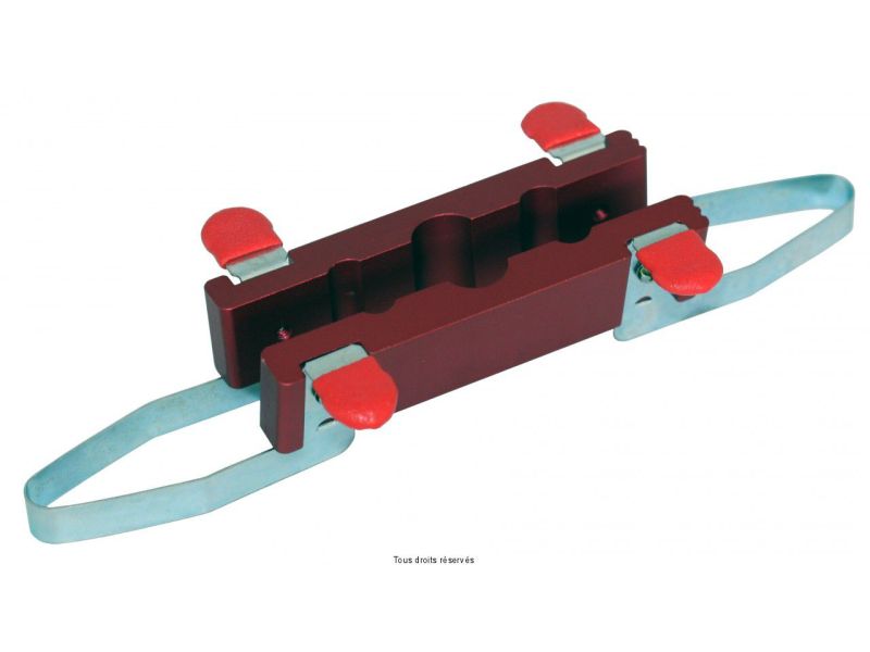 Mors d'étau pour axes Pour axes de 7mm à 15mm  0