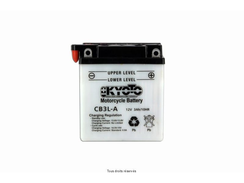 Yb3l-a L 99mm W 57mm H 111mm 12v 3ah Acide 0,23l1
