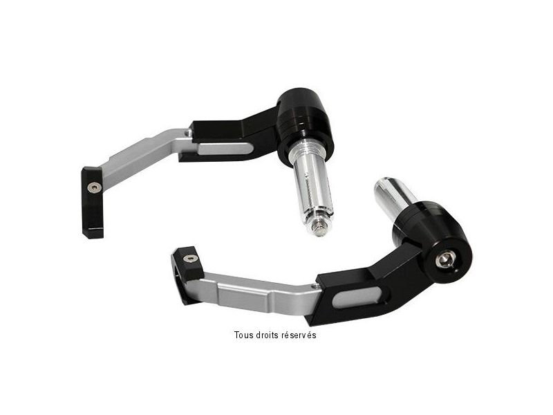 Kit Protection Leviers Argent Kit de 2 pièces / Ø: 13-17mm Gauche et Droit0