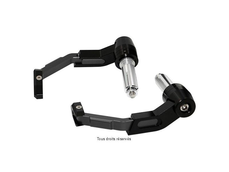 Kit Protection Leviers Gris Kit de 2 pièces / Ø: 13-17mm Gauche et Droit0