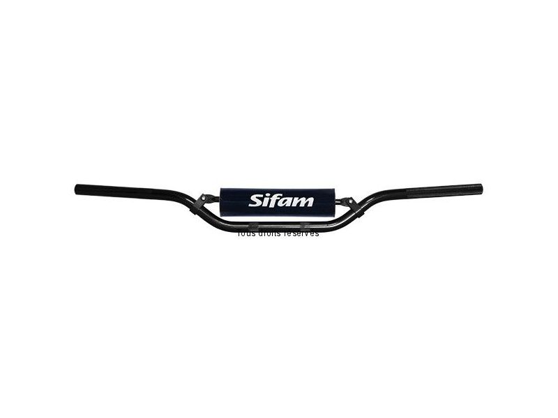 Guidon Noir + Barre Longueur 796mm / Hauteur 89 mm Ø : 22,2mm + mousse0