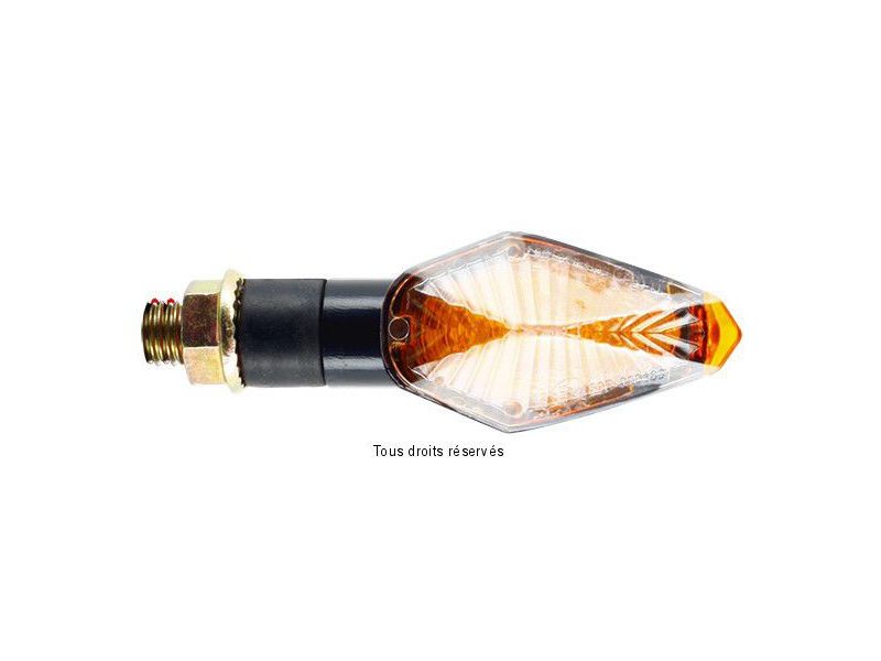 Paire de Mini Cligno LED C.E   Homologués C.E0
