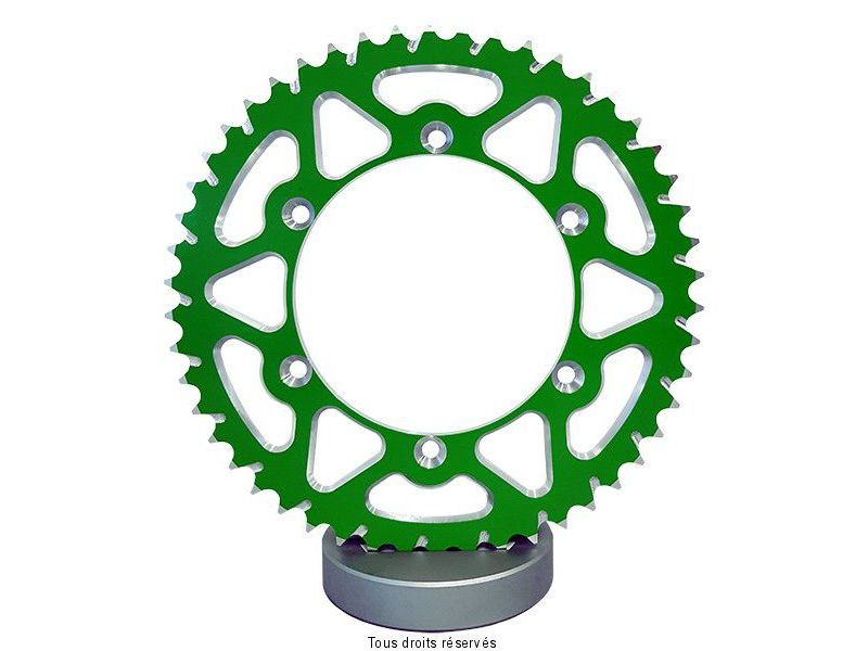 Couronne TT Esjot Couleur Kawasaki Vendue sous Blister0