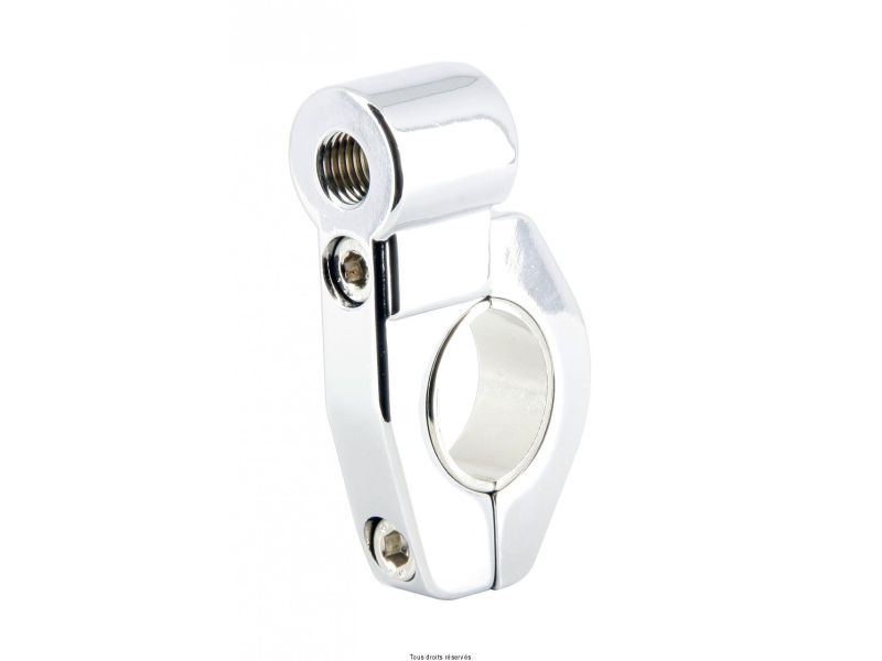 Adaptateur Chromé pour Rétro Pas M10  0