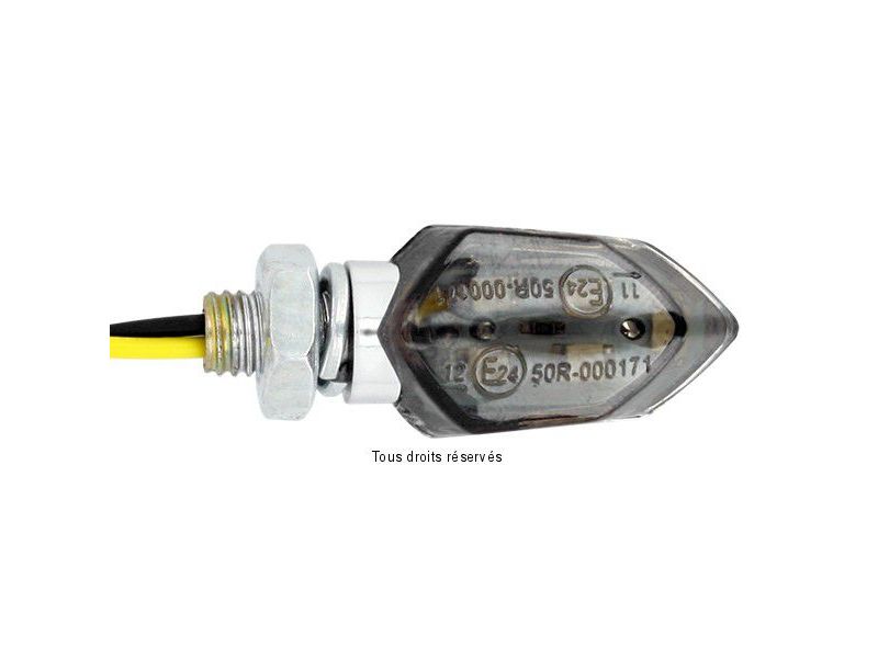 Paire de Mini Cligno LED C.E   Homologués C.E0