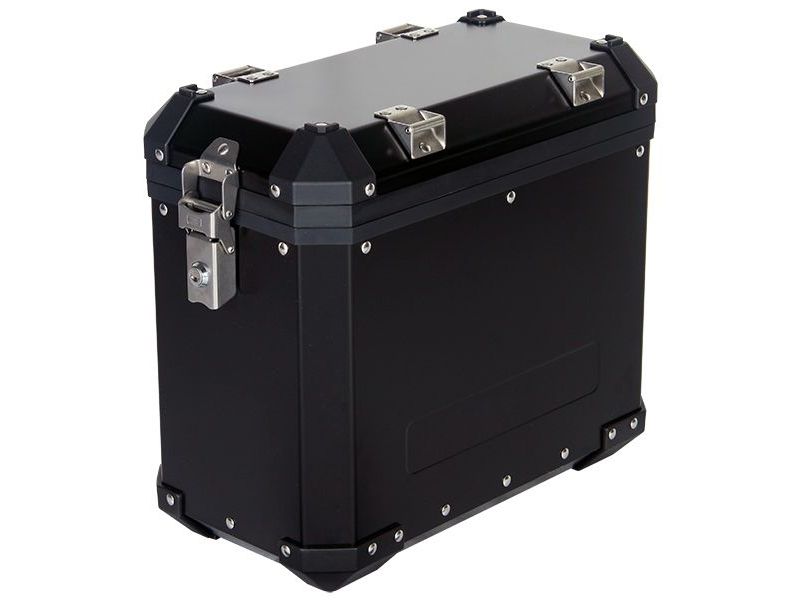 Valise Latérale Enduro 38L Dim: 45x24x39cm + Kit fixation 6.2 Kg - Livrée sans platine0