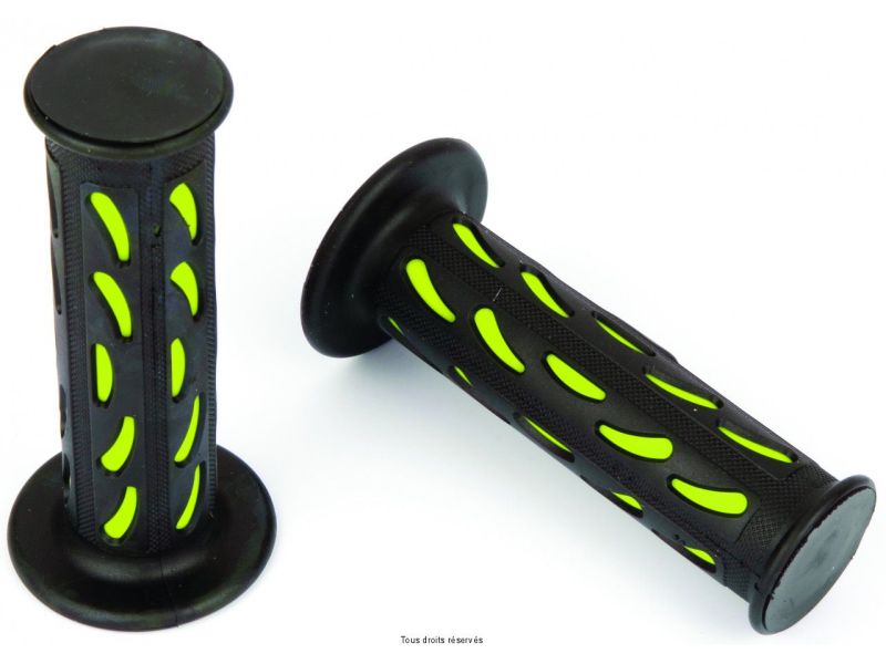 Poignées Jaunes Longueur : 118mm - Ø : 20/24mm  0