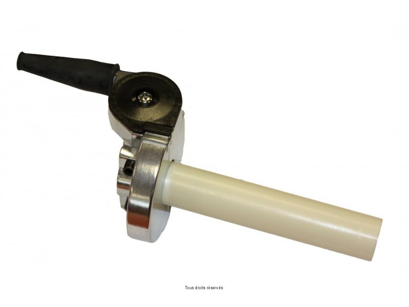 Poignée De Gaz Type Hallman Aluminium L:123mm - Ø26mm0