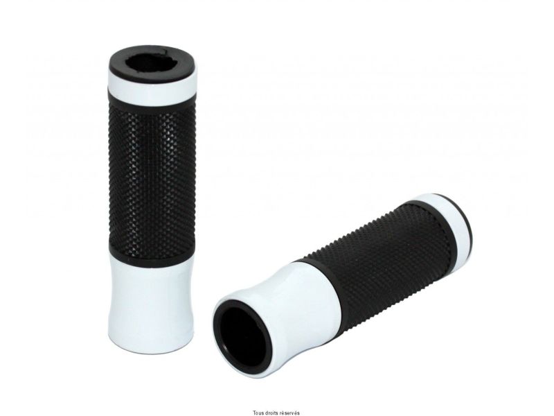 Poignées Blanches Longueur : 122mm - Ø : 22/24mm Débouchante0