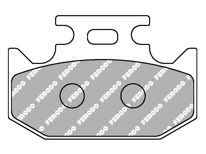Plaquette de frein Organique Eco-Friction Route1
