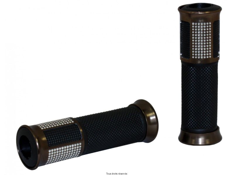 Poignées Bicolores Café Longueur : 120mm / Ø : 22/24mm Débouchante0