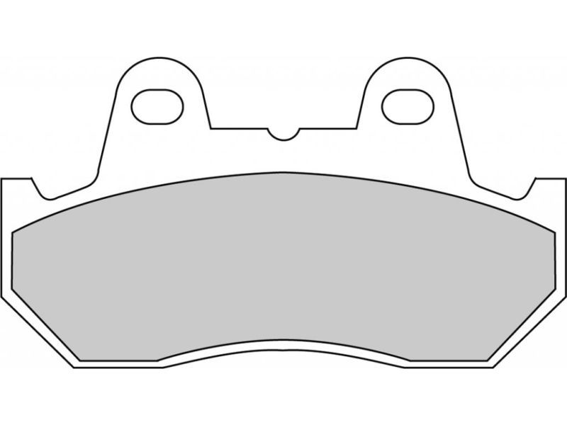 Plaquette de frein Organique Eco-Friction Route1