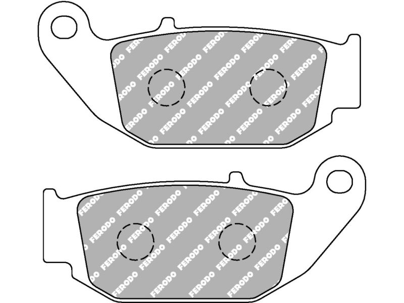 Plaquette de frein Organique Eco-Friction Route1