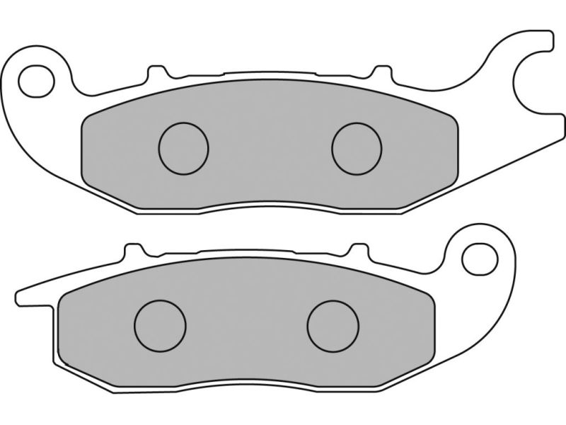 Plaquette de frein Organique Eco-Friction Route1