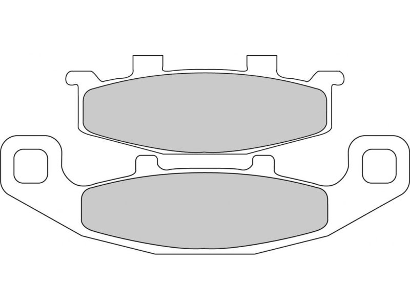 Plaquette de frein Métal Fritté Sinter Grip Road1