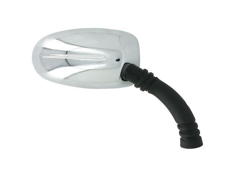 Retroviseur Universel pour scooter M8 - NoirChrome - Droit0