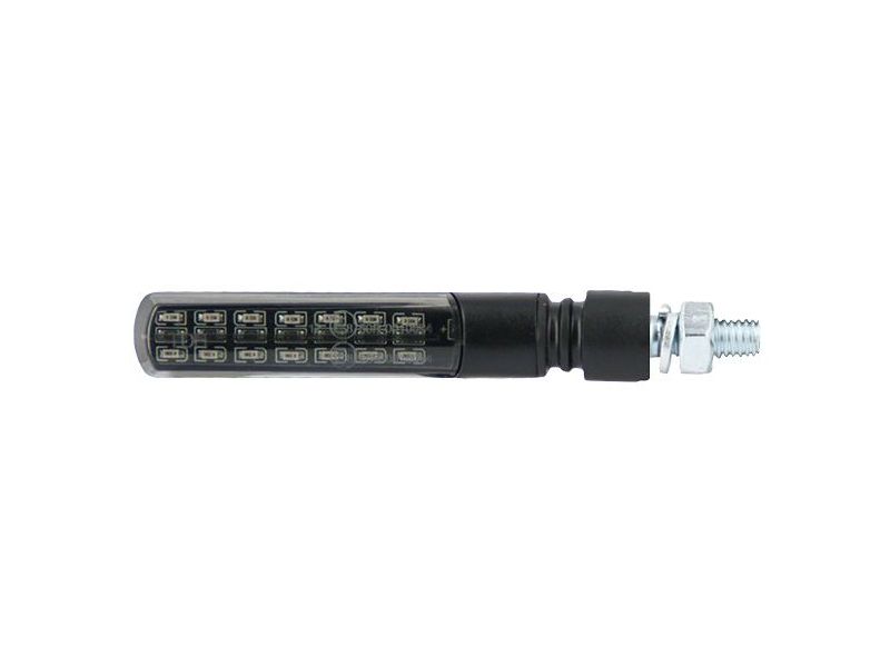 Clignotants Arrière Séquentiels + Veilleuse + Stop à LEDS - Noir/Fumés CE0