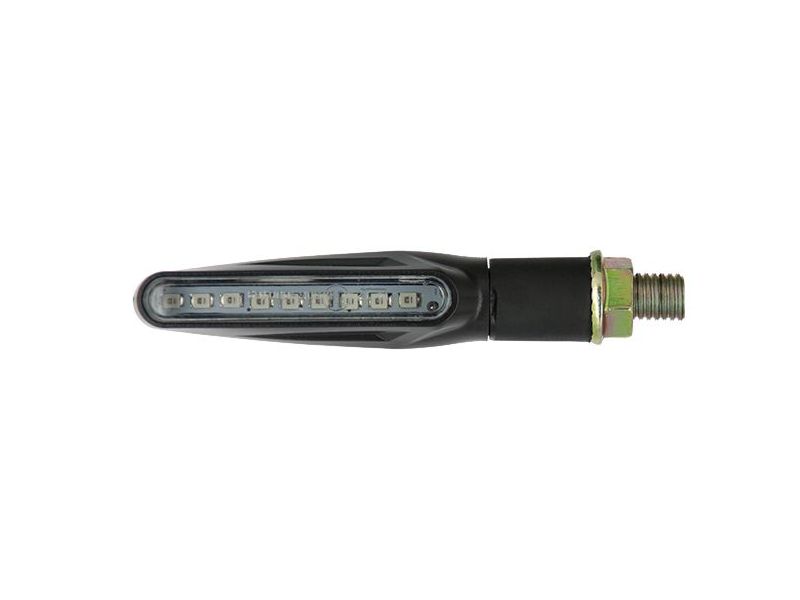 Clignotants Universels Séquentiels à Leds - Noir/Cabochon Translucide - CE0