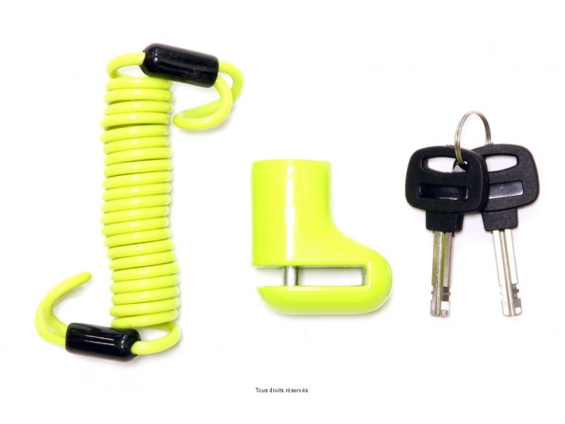 Bloc Disque Scooter  + Cordon Cordon de rappel fourni Livré avec 2 clefs0