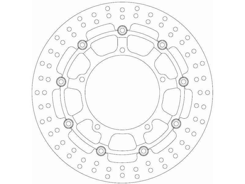Disque de Frein Flottant YAMAHA - Homologué TÜV0