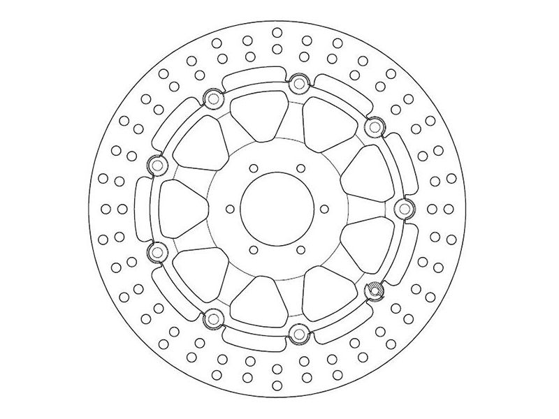 Disque de Frein Flottant YAMAHA - Homologué TÜV0