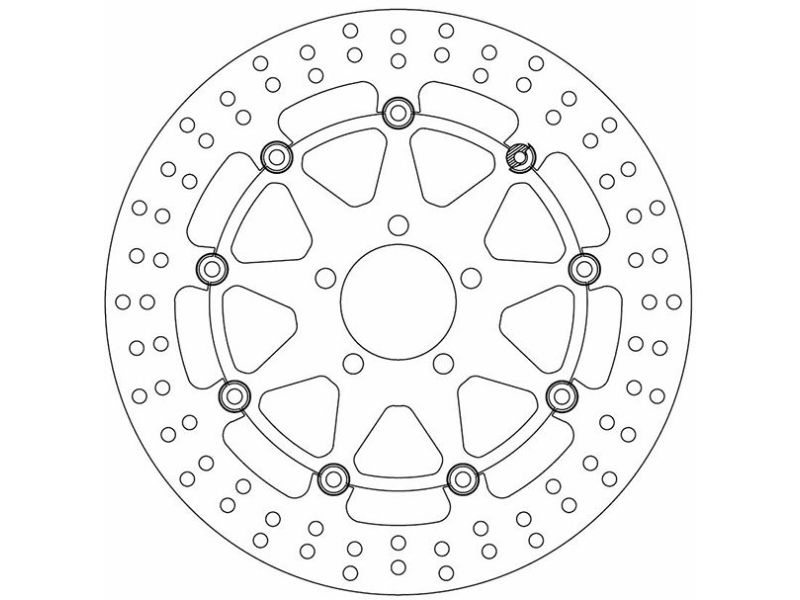 Disque de Frein Flottant KAWASAKI - Homologué TÜV0