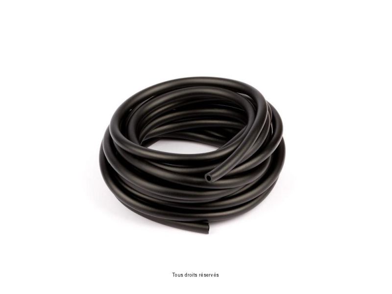 Durite Noire Ø6mm X 6 Mètres Souple Exterieur Ø9mm 0