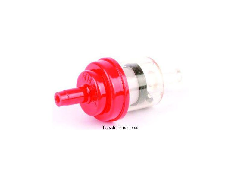 Filtre Essence Rond Rouge Ø6mm    0