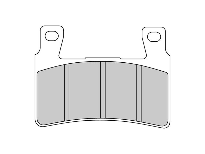 Plaquette Ferodo Organique / Platinium1