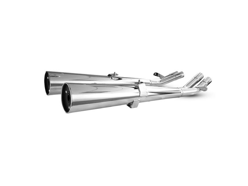 Silencieux Marvi CBX 650 NIGHTHAWK Chromés Homologués - Vendus par Paire0