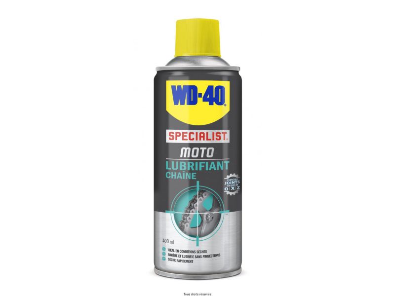 WD-40 Lubrifi. Chaine 400ml*12 Vendu à l' unité  0