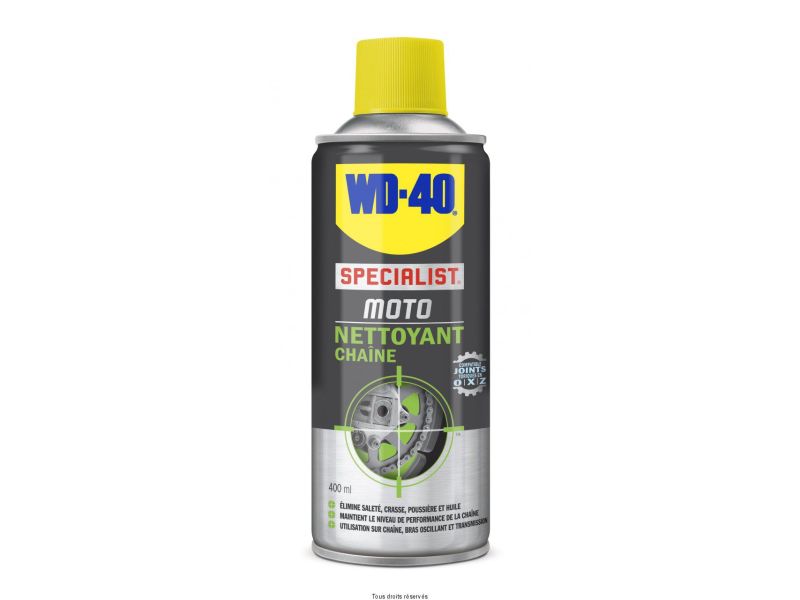 WD-40 Nettoy.Chaine 400ml x12 Vendu à l' unité  0