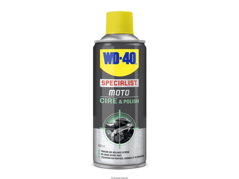 WD-40 Cire & Polish 400ml *12 Vendu à l' unité  0
