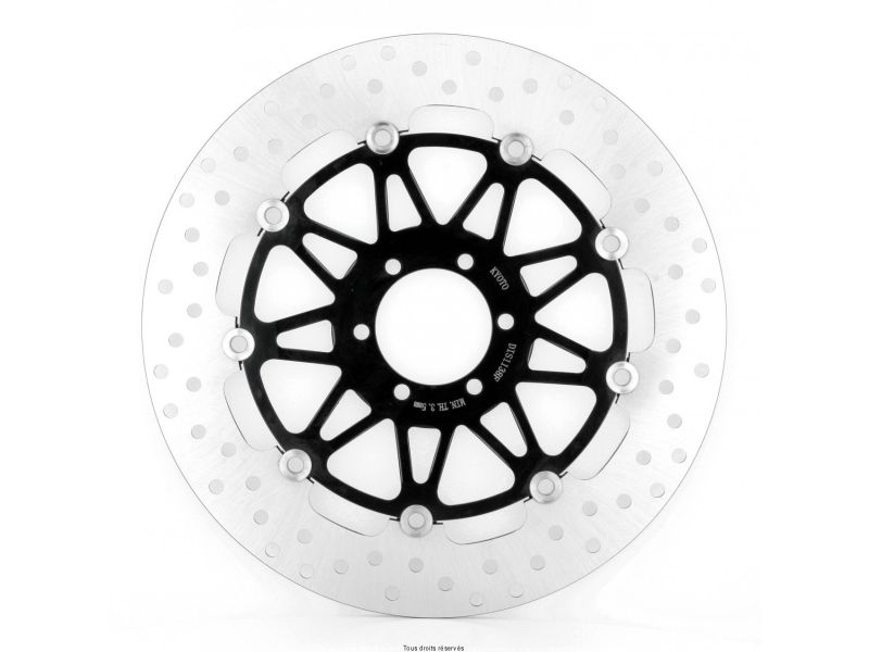 Disque Frein Yamaha Ø320x80x64  NbTrou6xØ8,5 Ep4  Déport100