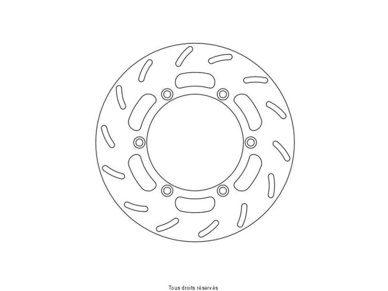 Disque Frein Honda Ø240x134x114   NbTrou6xØ10,5 Ep40