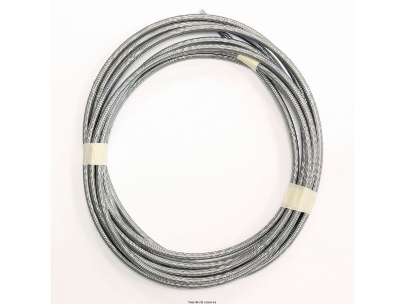 TUYAU TRESSE INOX EN ROULEAU NON GAINE Rouleau 5 Metres0