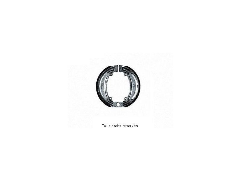 Machoires de frein Ø129.6 X L 25mm  0