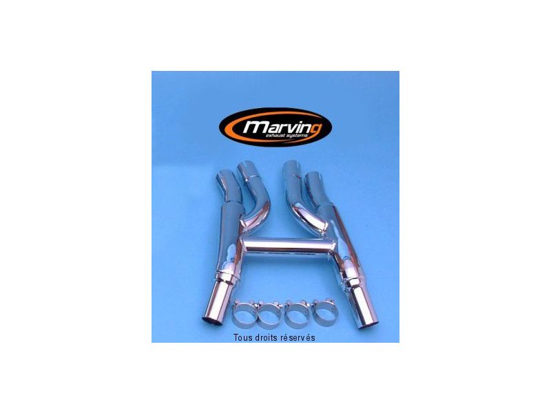 Raccord XJ 900 Non Homologué Chromé 0