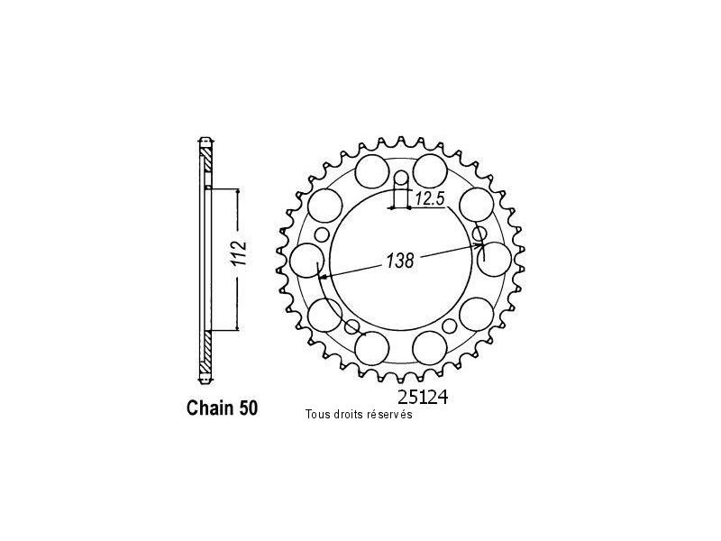 Couronne Cbr 900 Rr Fire Blad   Pas530/Z420