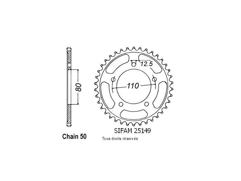 Couronne Triumph 900 Tiger Z48   Pas530/Z480