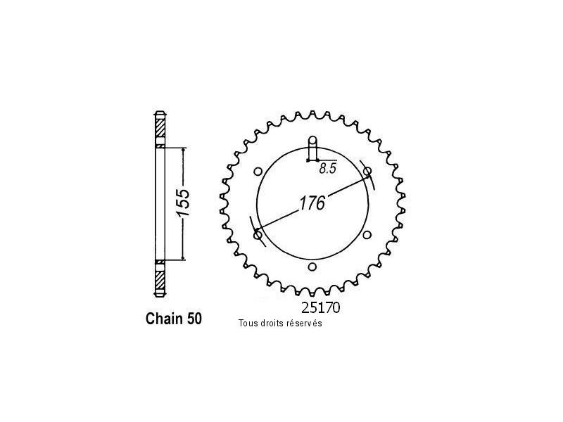 Couronne Triumph 955i Mono 02-   Pas530/Z420
