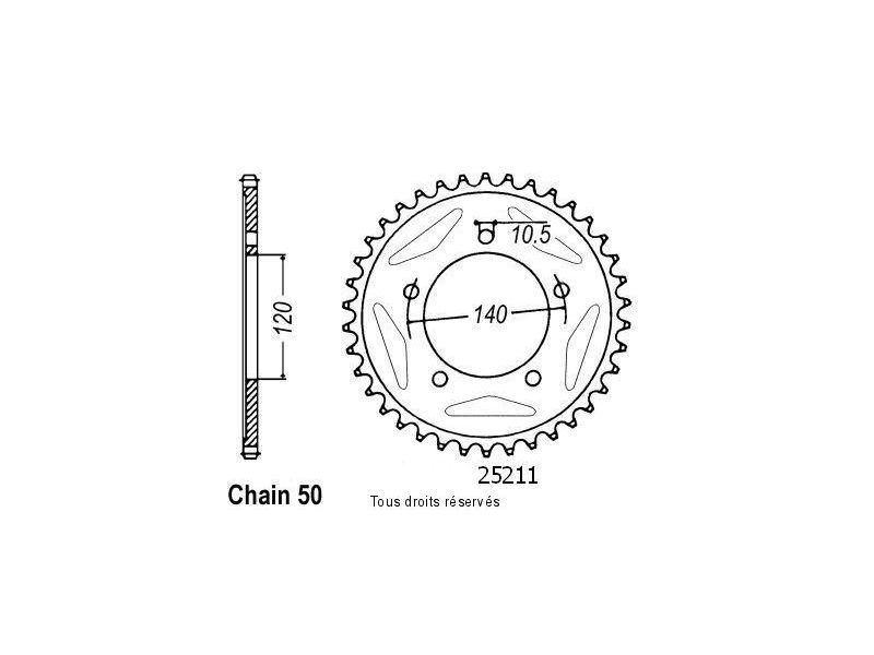 Couronne Sv 1000 N / S 03-   Pas530/Z400