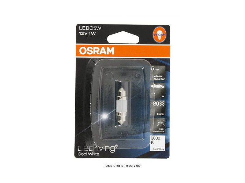 Navette - 12v 5w  Sv8.5-8 LED Retrofit 6000K Blister 1 Ampoule 0